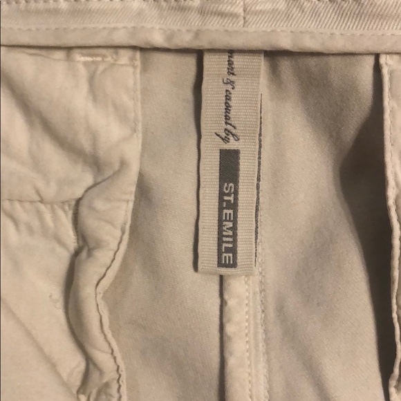 New Anthro St. Emile Khaki Chino Trouser Pants - Picture 6 of 8